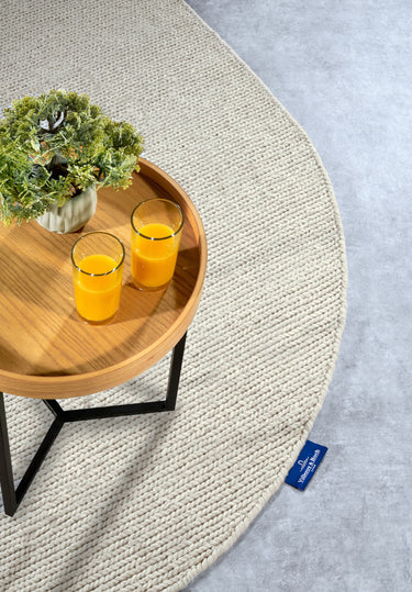 Villeroy&Boch - 1748 Uldtæppe - 106048 Hvid (Ovalt)