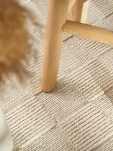 Villeroy & Boch - 1766 Scala Uldtæppe - 106265 Naturlig Hvid