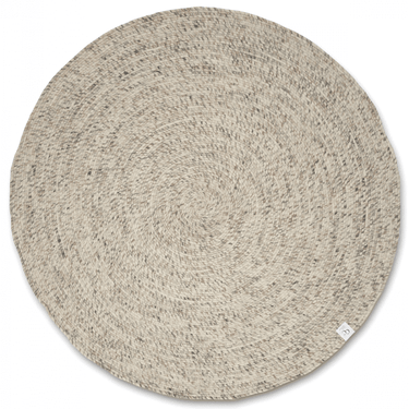 Merino Uldtæppe - Natural Beige