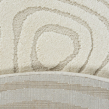 Elio Tæppe - 2325 160-Creme (Rundt)
