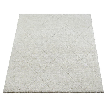 Ideal Shaggy Tæppe - 80260 360-Creme (Rundt)