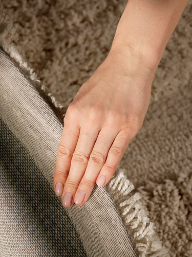 Lambeth Tæppe - 106370 Beige (Rundt)