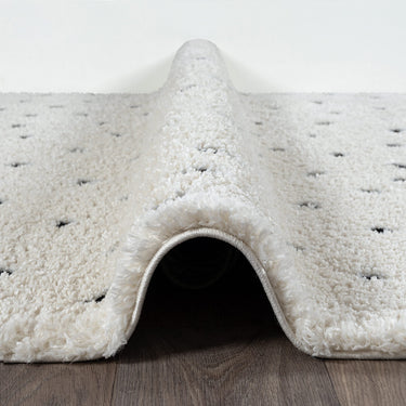 Ideal Shaggy Tæppe - 80406 260-Creme (Rundt)