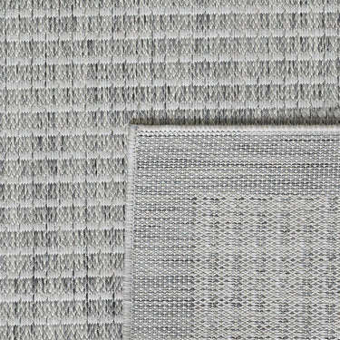Giza  Fladvævet tæppe - 1410 Grå