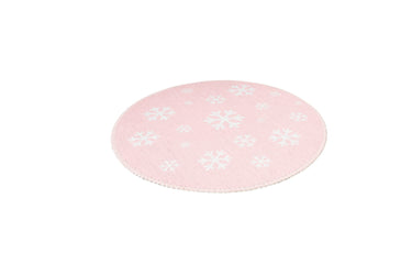 Bambini Tæppe - 425 Rosa (Rundt)