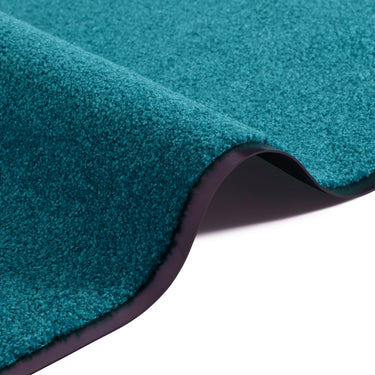 Wash & Clean Ensfarvet Dørmåtte - 102045 Blå