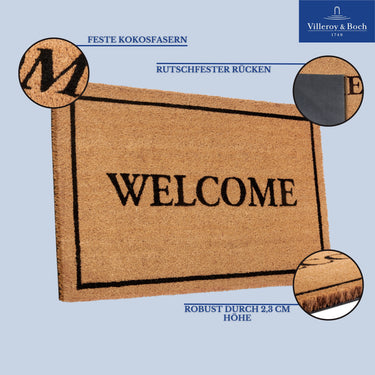Villeroy&Boch - 1856 Kokosmåtte - 106116 Brun