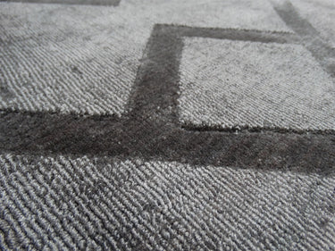 Luxury Viscose Tæppe  - 310 Grå/Antracit