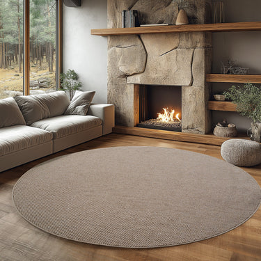 Helix Tæppe - Rundt - 2200 Beige