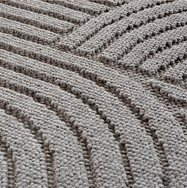 Helix Tæppe - Rundt - 2201 Sølv