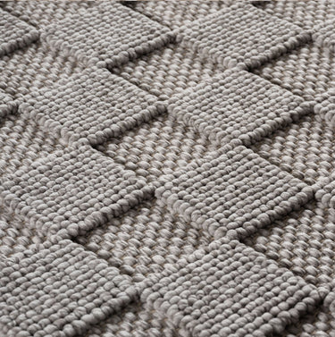 Helix Tæppe - Rundt - 2203 Sølv