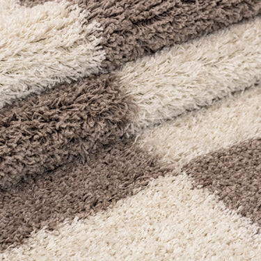 Rundt Rya Tæppe - Gala 2505 Beige