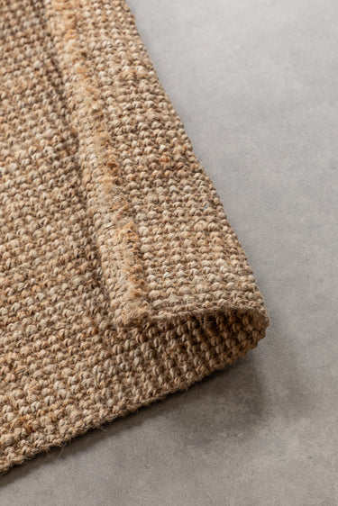 Bouclé Jutetæppe - 105974 Guld