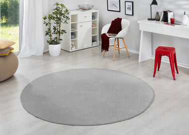 Fancy Tæppe - 103006 Grå (Rundt)