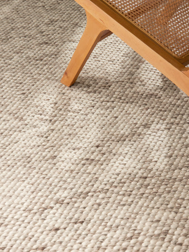 Elle Decoration - Lyon Uldtæppe - 106316 Brun