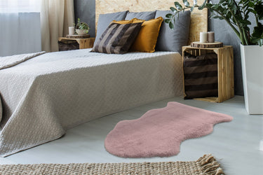 Cosy Sheepskin Tæppe - 525 Lyserød