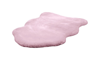 Rabbit Light Sheepskin Tæppe - 825 Rosa