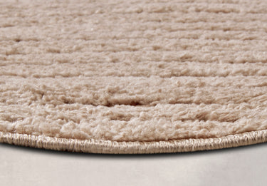 Elle Decoration - New York Tæppe - 106204 Taupe (Rundt)