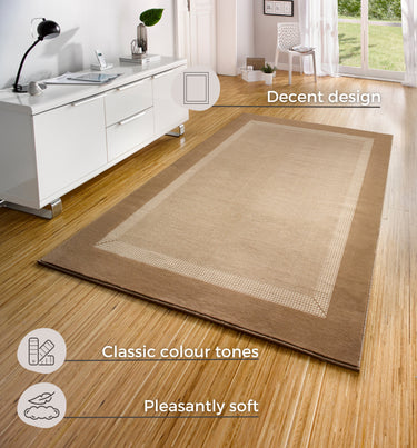 Basic Tæppe - 102498 Beige