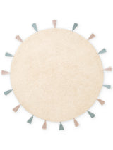 Snuggle Børnetæppe - 106448 Multi/Creme (Rundt)