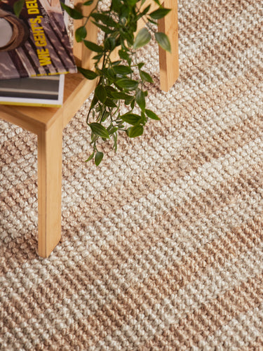Elle Decoration - Harvest Jutetæppe - 106336 Elfenben