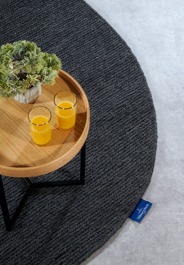Villeroy&Boch - 1748 Uldtæppe - 106051 Antracit (Ovalt)