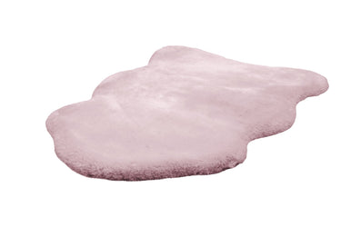 Rabbit Sheepskin Tæppe - 225 Rosa