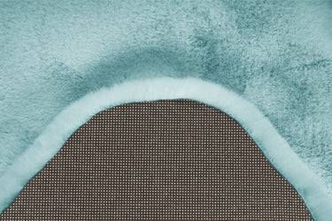 Rabbit Sheepskin Tæppe - 225 Turkis