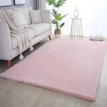 Pouffy Plys Tæppe - 5100 Rose