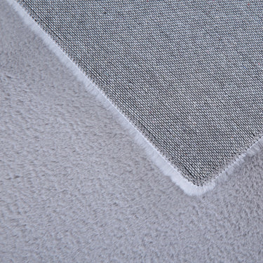Pouffy Plys Tæppe - 5100 Silver