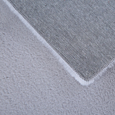 Pouffy Plys Tæppe - 5100 Silver