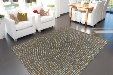 Wild Læder / Uldtæppe - 8022 Taupe