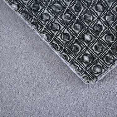 Sky Ensfarvet Tæppe - 5400 Silver