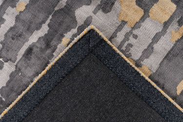 Sinai Viscose Tæppe - 225 Grå/Blå/Guld