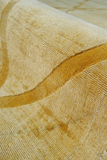 Luxury Viscose Tæppe  - 210 Gul