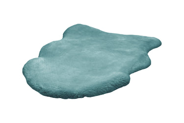 Rabbit Sheepskin Tæppe - 225 Turkis