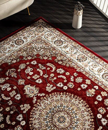 Dubai Deluxe Wilton Tæppe - 56253 110-Rød
