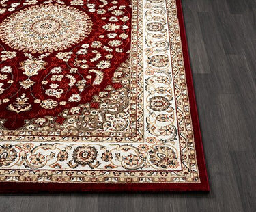 Dubai Deluxe Wilton Tæppe - 56253 110-Rød