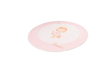Bambini Tæppe - 325 Rosa (Rundt)