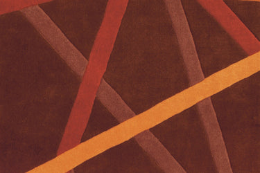 Joy Tæppe - 4060 Brun/Orange