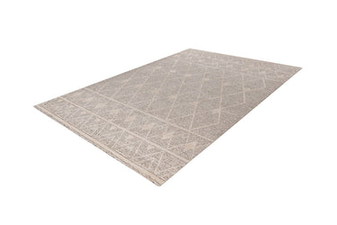 Rhombus Tæppe - 325 Beige/Brun