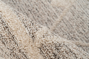 Rhombus Tæppe - 325 Beige/Brun