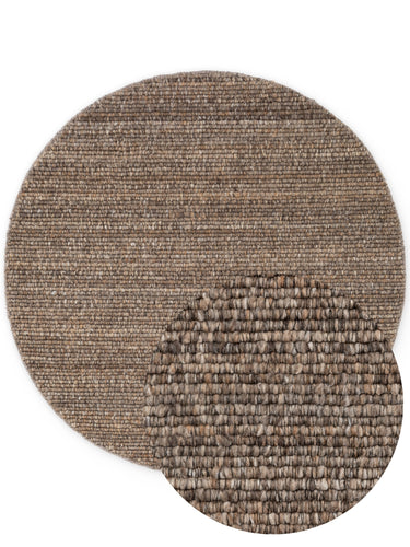 Villeroy&Boch 1852 Bouclé-tæppe - Wilma Multi/Brun (Rundt)