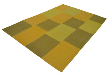 Lyrical Patchwork Tæppe - 110 Multi/Gul