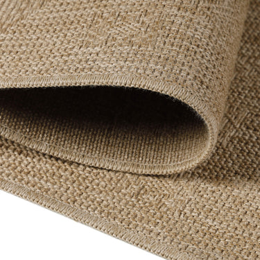 Dhaka fladvævet tæppe - 8711 Beige