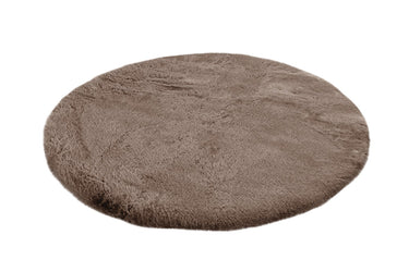 Rabbit Bademåtte - 225 Mørk Beige (Rundt)
