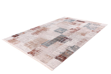 Akropolis Tæppe - 425 Grå/Rosa