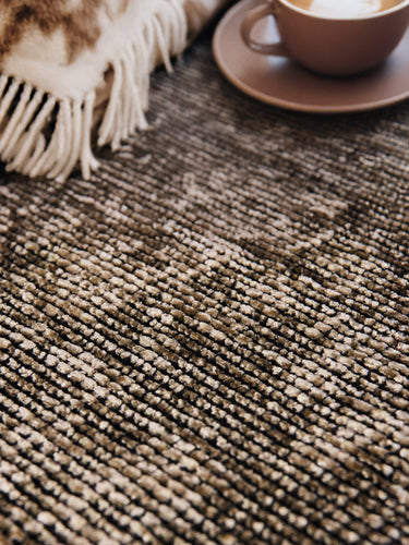 Elle Decoration - Brilliance Tæppe - 106312 Beige (Rundt)