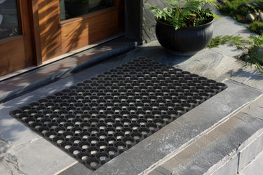 Clean Way Dørmåtte - 125 Sort