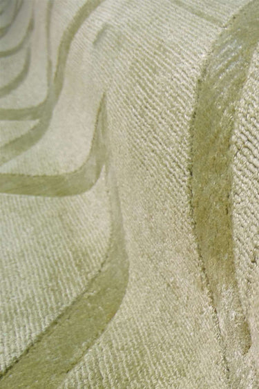Luxury Viscose Tæppe - 310 Ædelgrøn